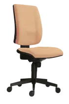 777 ASYN křeslo kancelářské, koženka BLOOM B 027 - koženka krémová